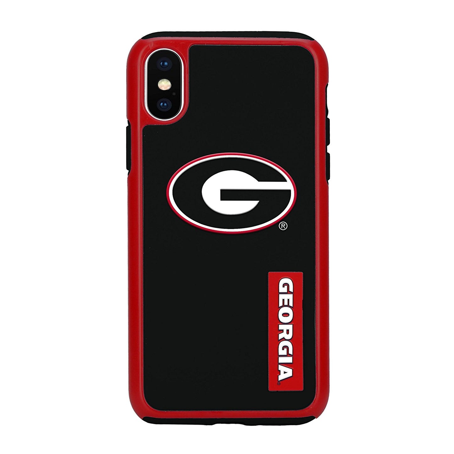FOCO NCAA Georgia Bulldogs Dual Hybrid Case for Phone X & XS (5.8")