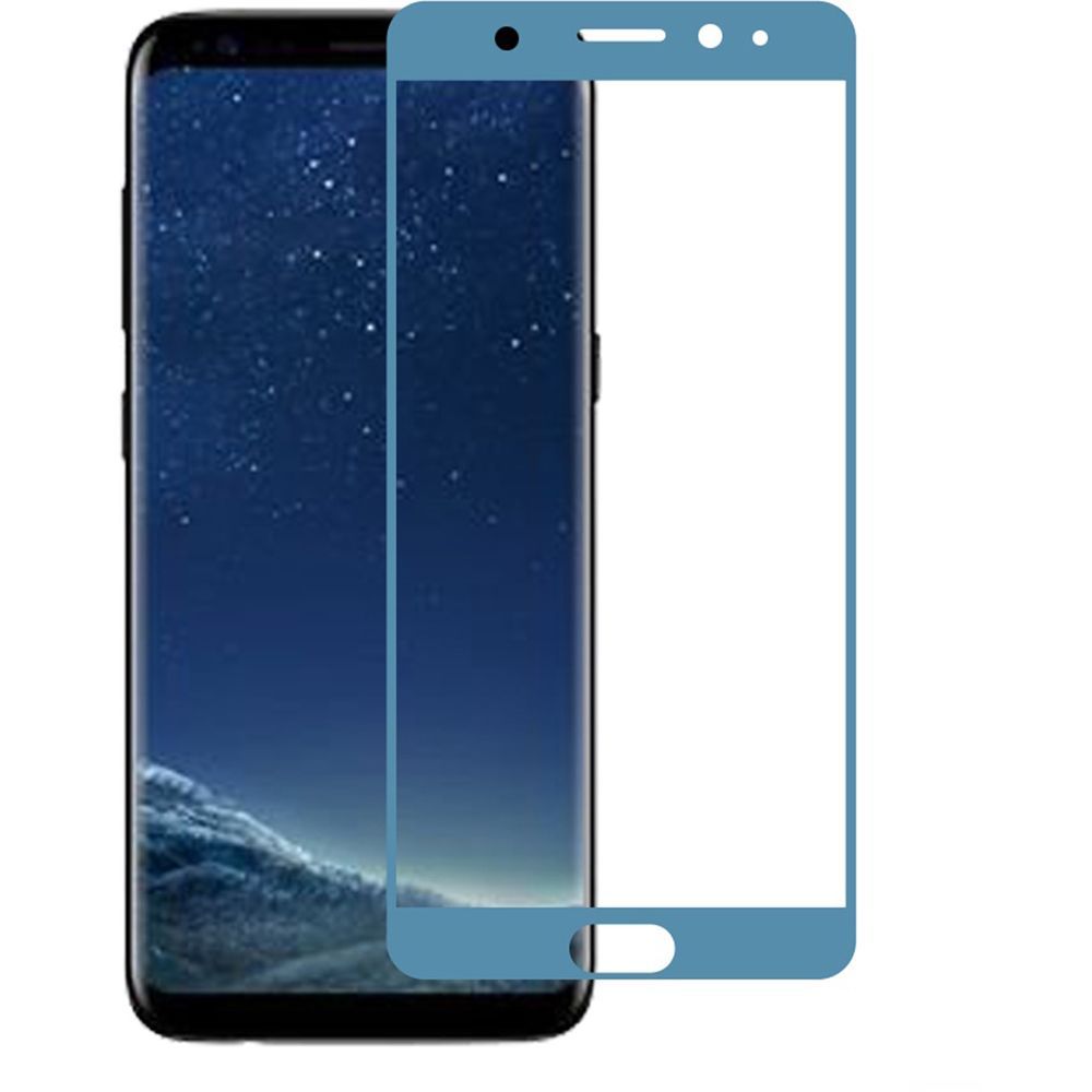 GSA Tempered Glass Screen Protector Blue Border For Samsung Galaxy S 8