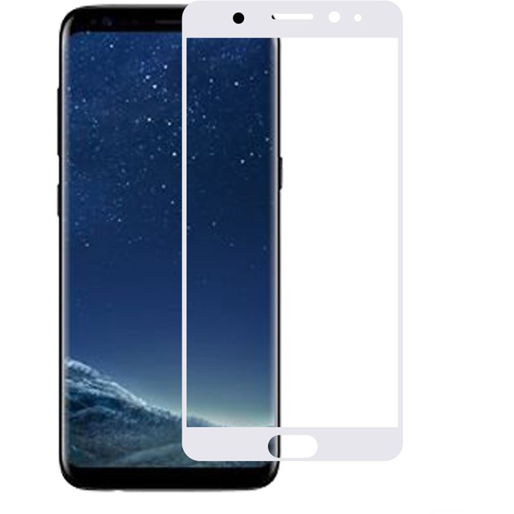 GSA Tempered Glass Screen Protector w/White Border For Samsung Galaxy S 8