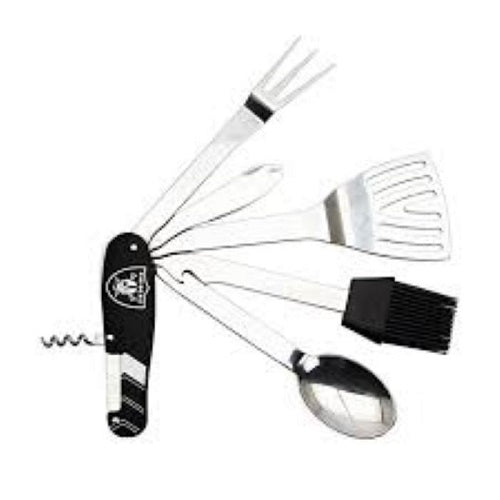 The Sports Vault NFL Las Vegas Raiders Barbecue Multi-Tool