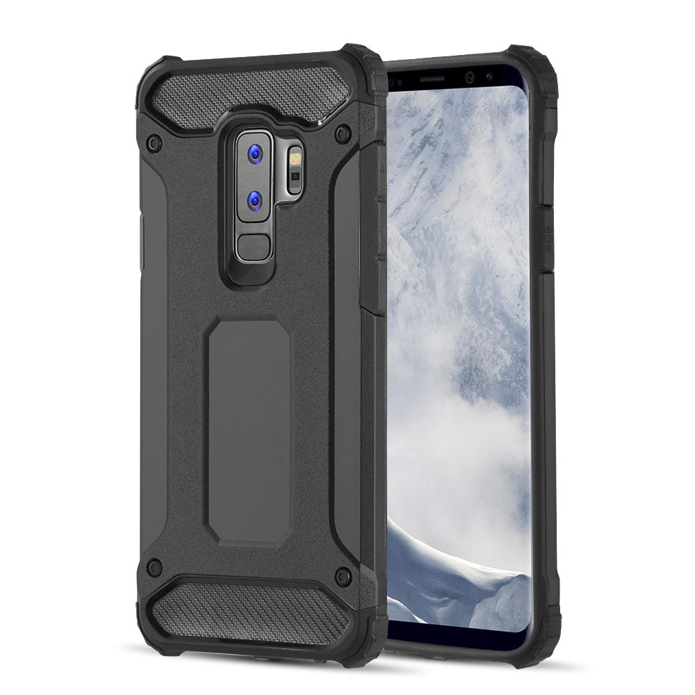GSA Performance Dual Hybrid Case for Samsung Galaxy S9 Plus - Black