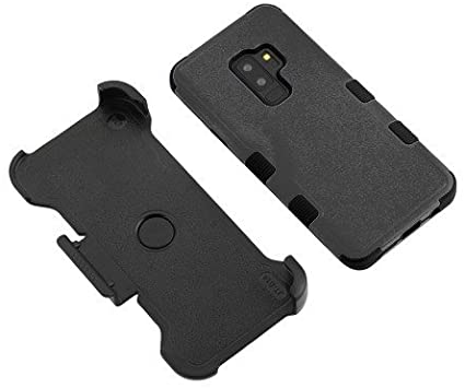 Mybat TUFF Hybrid Holster Case for Samsung S9 Plus - Black