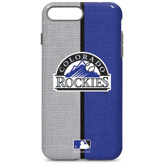 SkinIt MLB Licensed Colorado Rockies Pro Case For iPhone 8 Plus & 7 Plus (5.5")
