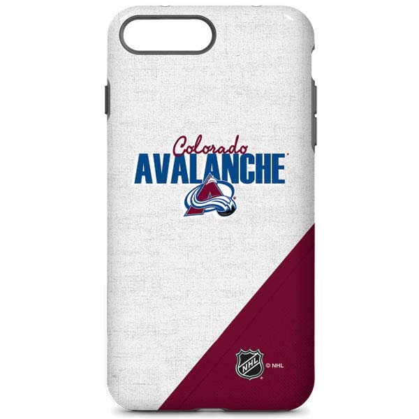 Skinit NHL Colorado Avalanche Case for iPhone 8 Plus, 7 Plus, 6S Plus (5.5")