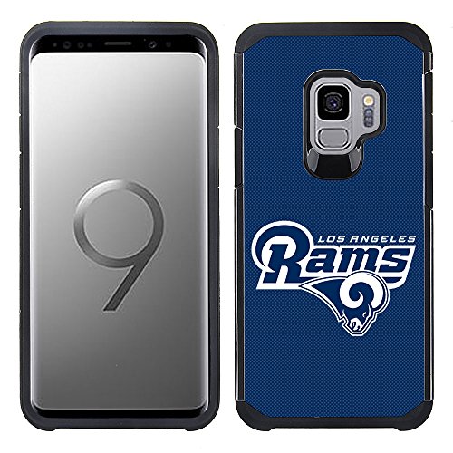 PBG NFL Los Angeles Rams Textured Case for Samsung Galaxy S9