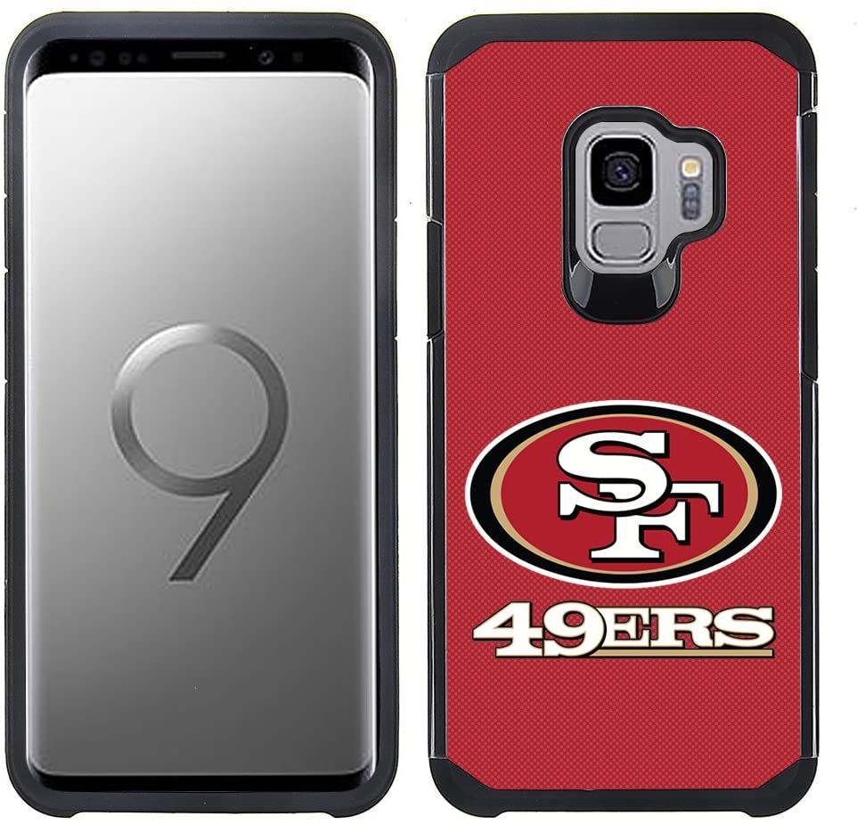 PBG NFL San Francisco 49ers Textured Case for Samsung Galaxy S9