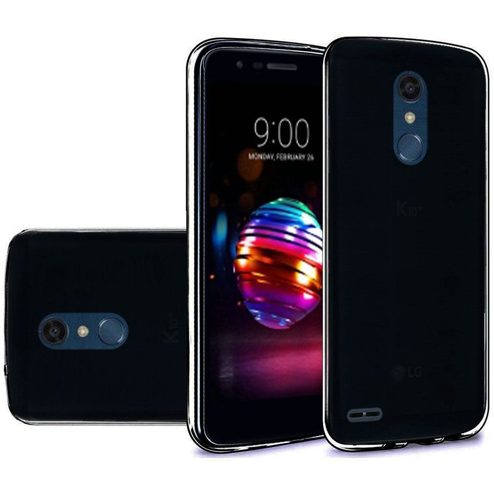 GSA Ultra Slim Flexible Candy Cover Case Lg K10 2018,K30,LX410,Harmoney2 Harmony 2 - Black