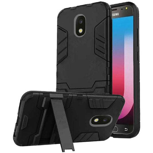 GSA Hybrid Kickstand Black Case For Samsung Galaxy J7 (2018), J737