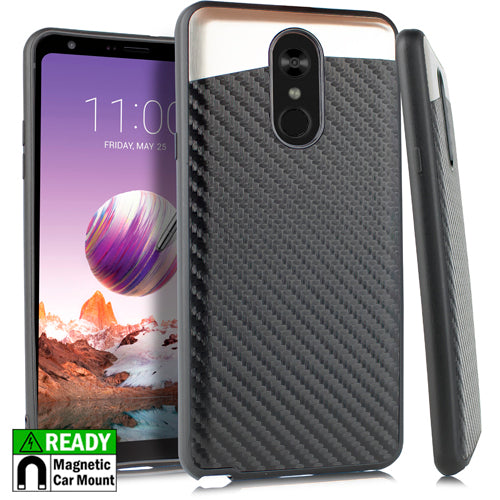 Emax Carbon Fiber Blade Candy Case For LG Stylo 4 - Black