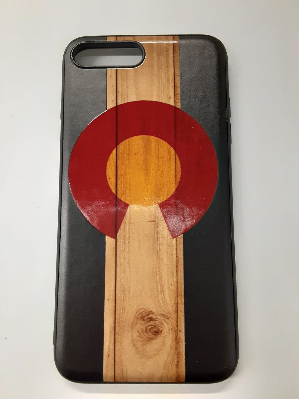 GSA Colorado Flag Wood Plank Candy Case For iPhone 8 Plus, 7 Plus & 6 Plus (5.5")