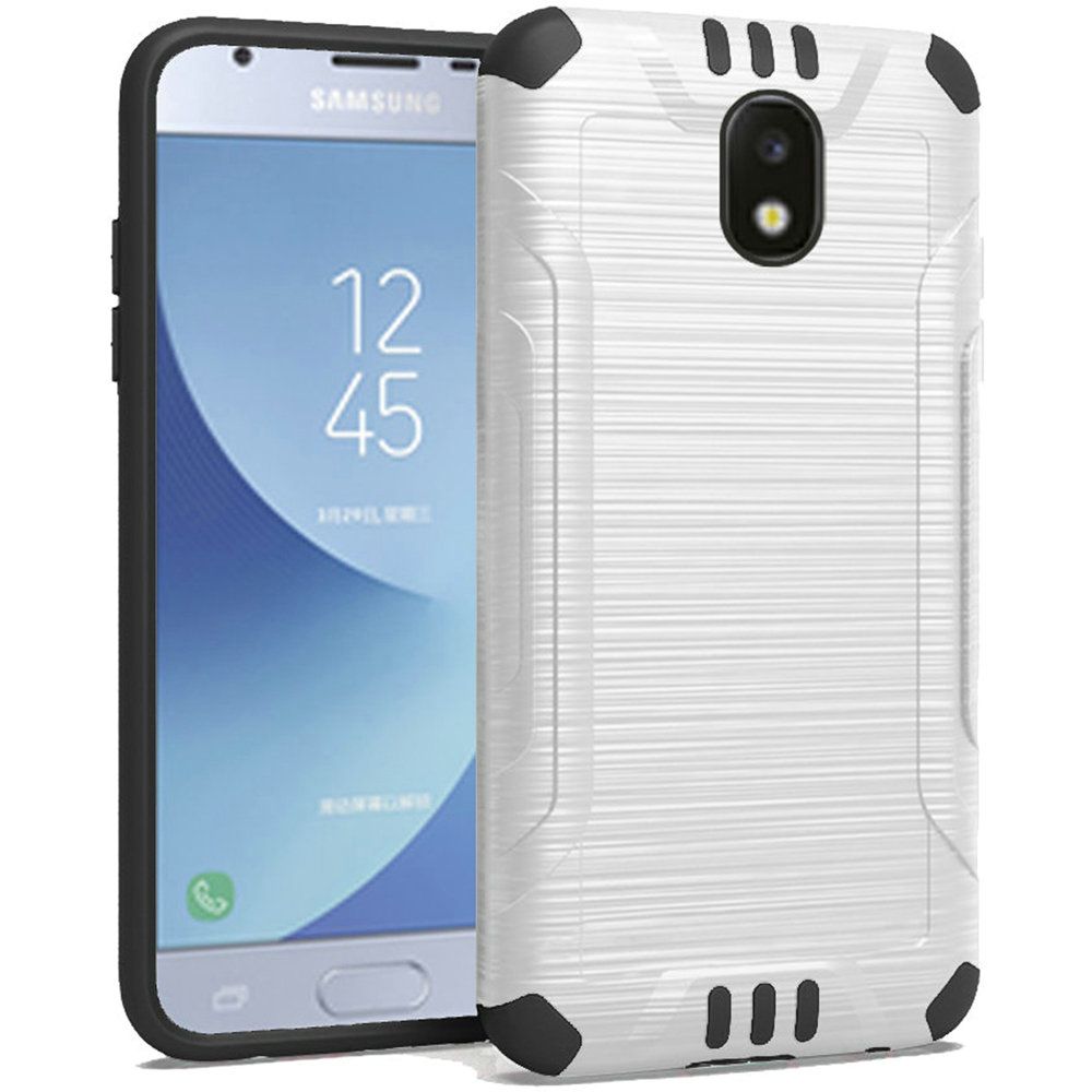 GSA Brushed Hybrid Case For Samsung Galaxy J3 (2018), J337, White