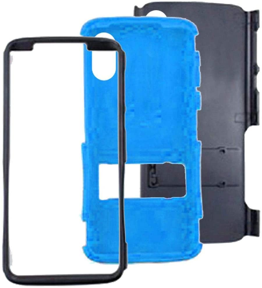 GSA Rugged Kickstand Hybrid Case For iPhone XS Max (6.5") - Black/Blue