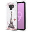 GSA 3-D Embossed Printed Case for Samsung Galaxy Note 9 - Eifel Tower
