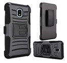 GSA Armor Kickstand Case Holster For Samsung Galaxy J7 (2018), J737 Black