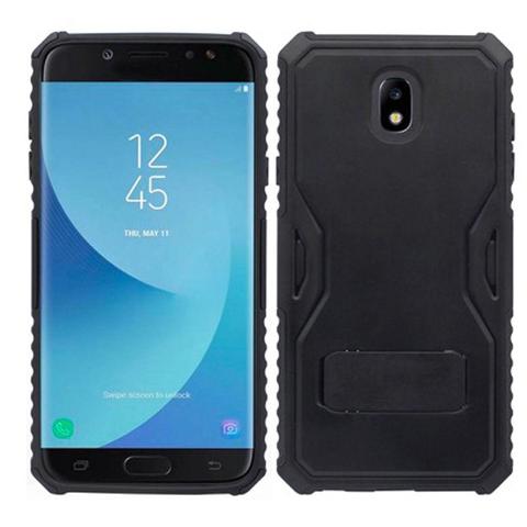 GSA Fused Hybrid Case w/Holster Clip for Samsung Galaxy J7 (2018), J737 Black