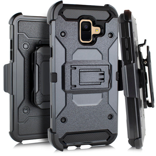 GSA Robust Combo Holster Case for Samsung Galaxy A6 & A600 Black