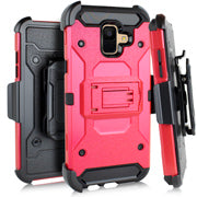 GSA Robust Holster Case For Samsung Galaxy A6 & A600 Red & Black
