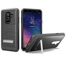 GSA Brushed Hybrid Case w/Kickstand for Samsung Galaxy A6, A600 Black