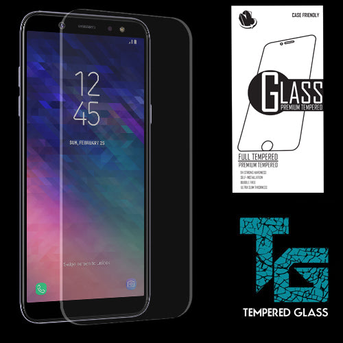GSA Tempered Glass Screen Protector for Samsung Galaxy A6 - Two Pack - Clear
