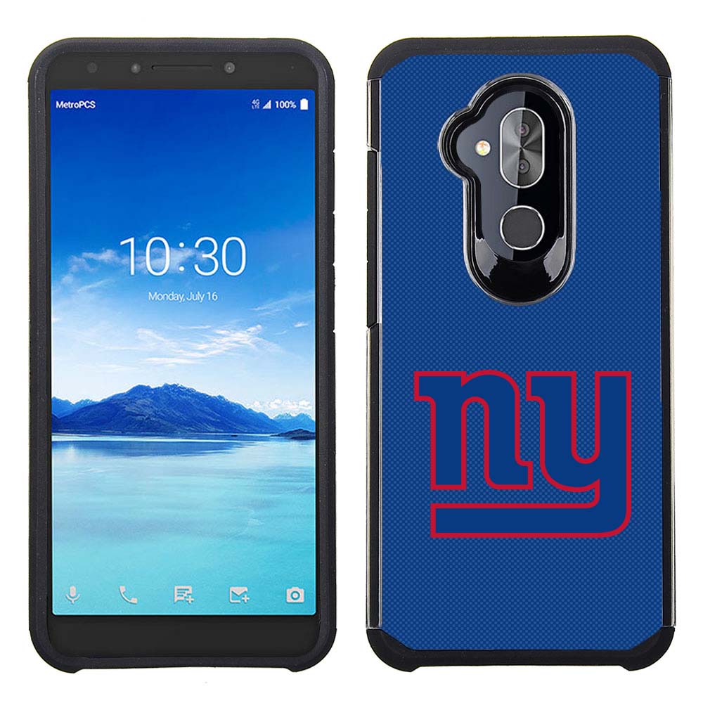 PBG NFL New York Giants Textured Case for the Alcatel 7 Folio