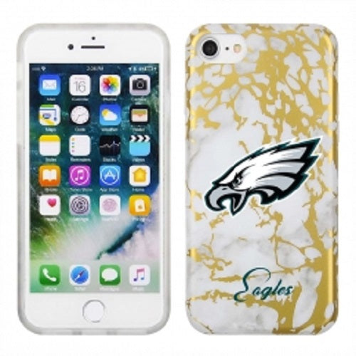 PBG NFL Philadelphia Eagles Marble for iPhone SE (2022-20) 8, 7, 6 & 6S (4.7")