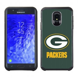 PBG NFL Green Bay Packers Hybrid Case For Samsung Galaxy J7 (2018), J737