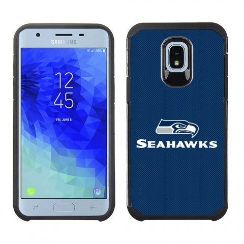 PBG NFL Seattle Seahawks Hybrid Case For Samsung Galaxy J3 (2018), J337