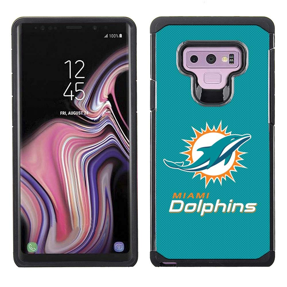 PBG NFL Miami Dolphins Textured Case for Samsung Galaxy Note 9