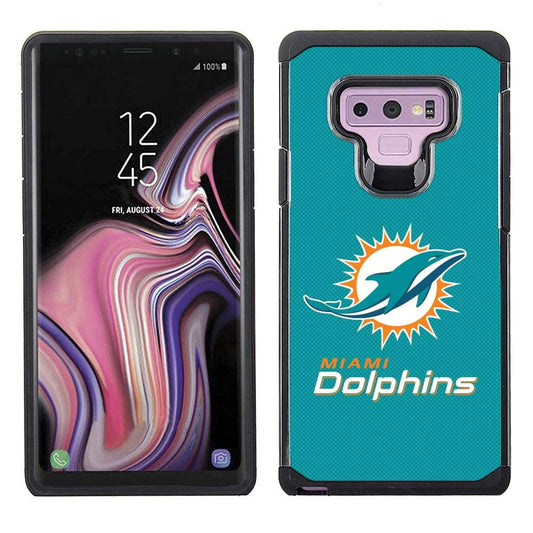 PBG NFL Miami Dolphins Textured Case for Samsung Galaxy Note 9