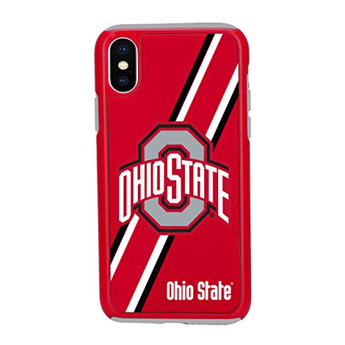 FOCO NCAA Ohio State Buckeyes Dual Hybrid Case for iPhone XS Max (6.5")