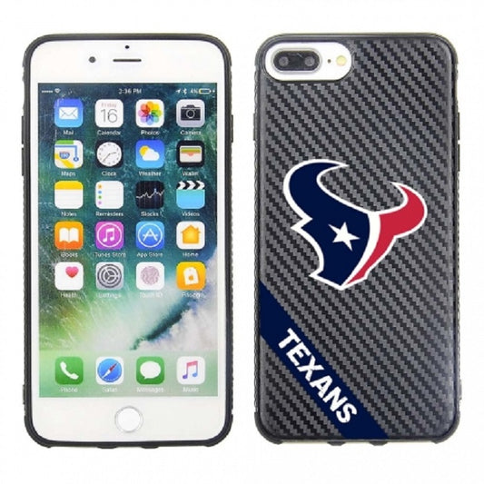 PBG NFL Houston Texans Carbon Case for iPhone 8 Plus, 7 Plus, 6 Plus & 6S Plus (5.5")