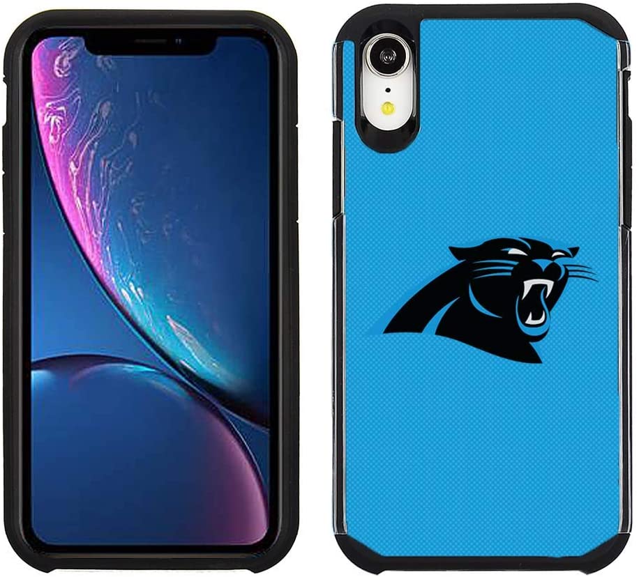 PBG NFL Carolina Panthers Textured Case for Apple iPhone XR (6.1")