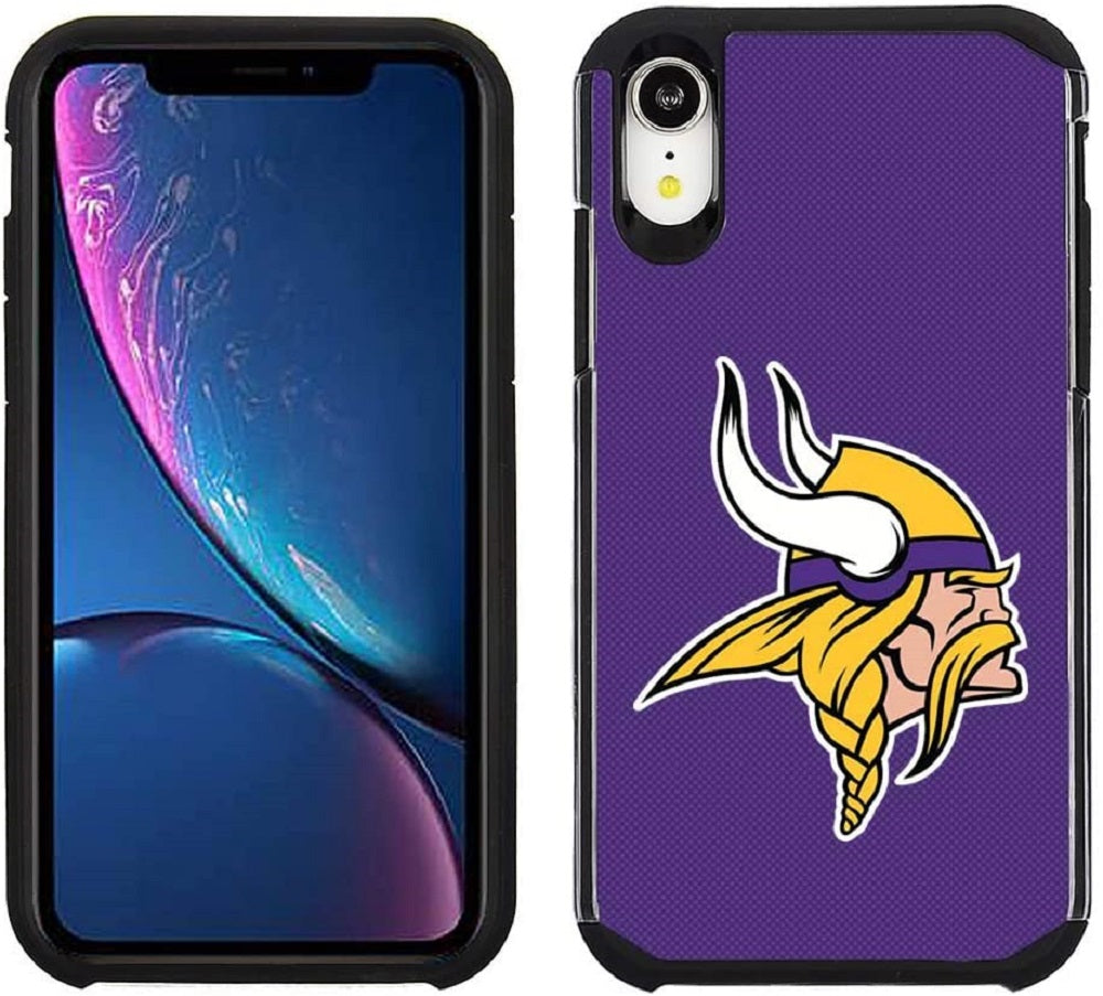 PBG NFL Minnesota Vikings Textured Case for iPhone XR 6.1 inch