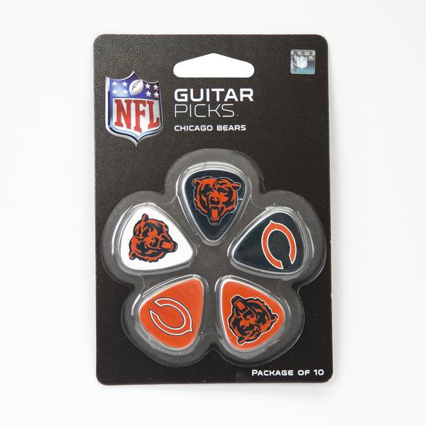 The Sports Vault Woodrow Guitar NFL Chicago Bears Guitar Picks