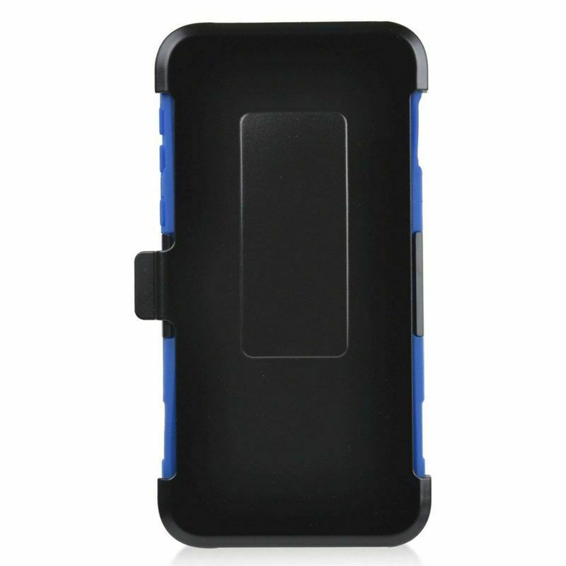 GSA Car Armor Holster Case for Samsung Galaxy S10e (5.8") Black/Blue
