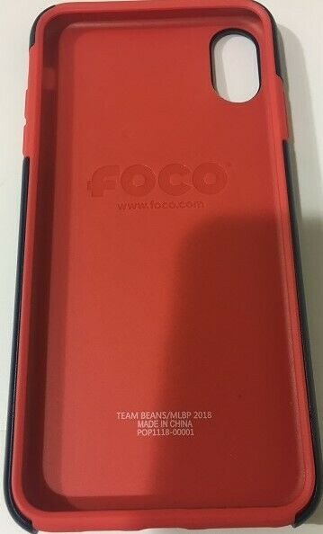 FOCO MLB Boston Red Sox Dual Hybrid Case for iPhone XS Max (6.5")