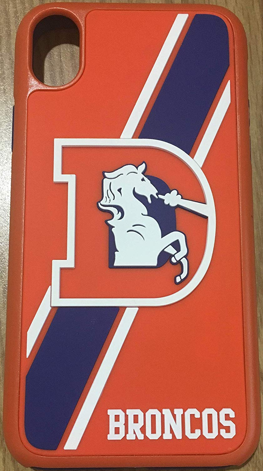FOCO NFL Denver Broncos Retro Dual Hybrid Case for iPhone XR (6.1")