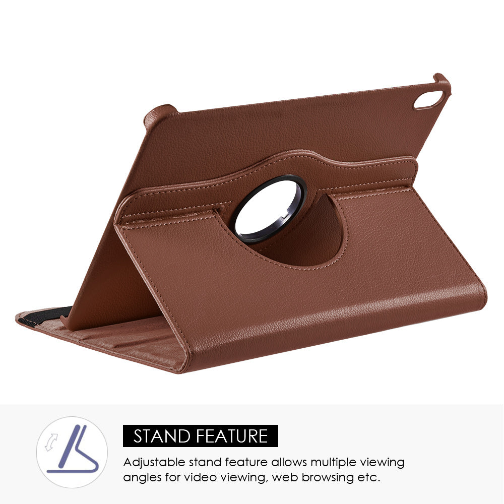 GSA Rotation Stand Folio For iPad Pro 11" Brown A1980, A2013, A1934, A1979
