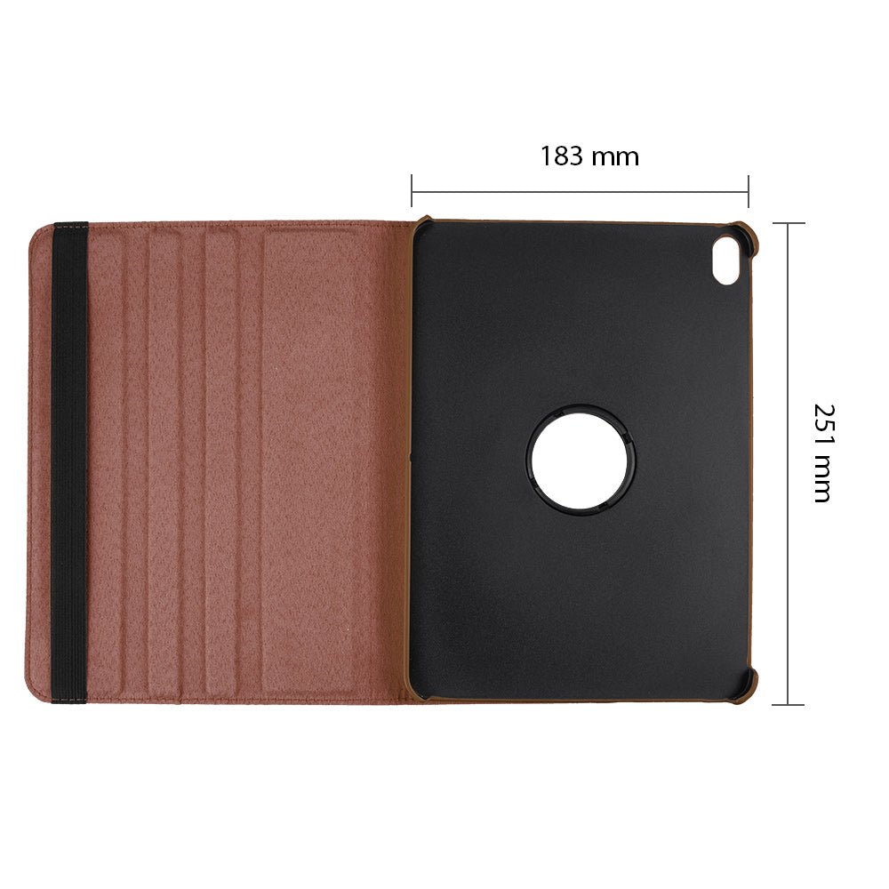 GSA Rotation Stand Folio For iPad Pro 11" Brown A1980, A2013, A1934, A1979