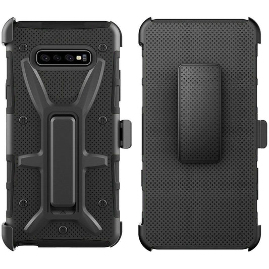 GSA Ultimate Rugged 3-in-1 Holster Case for Samsung Galaxy S10e (5.8") - Black