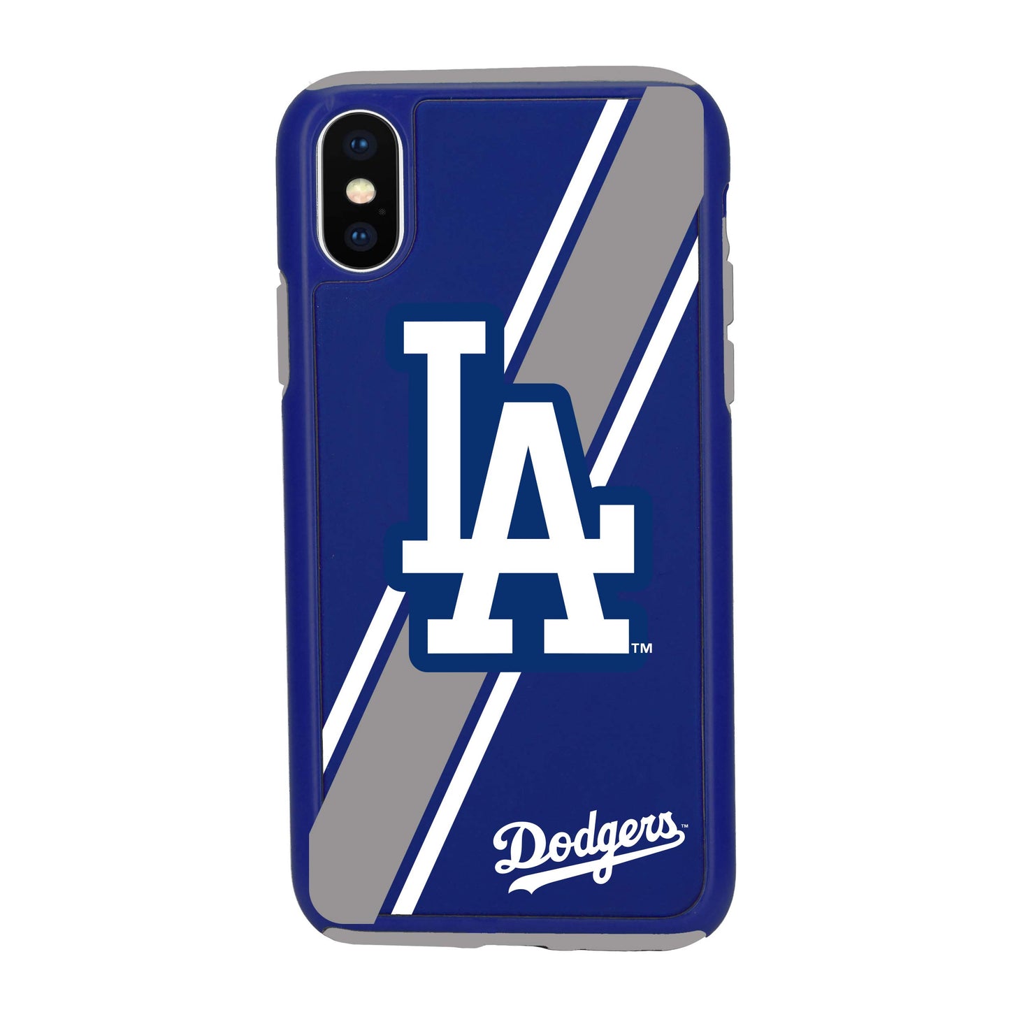 FOCO MLB Los Angeles Dodgers Dual Hybrid Case for iPhone XS Max (6.5")