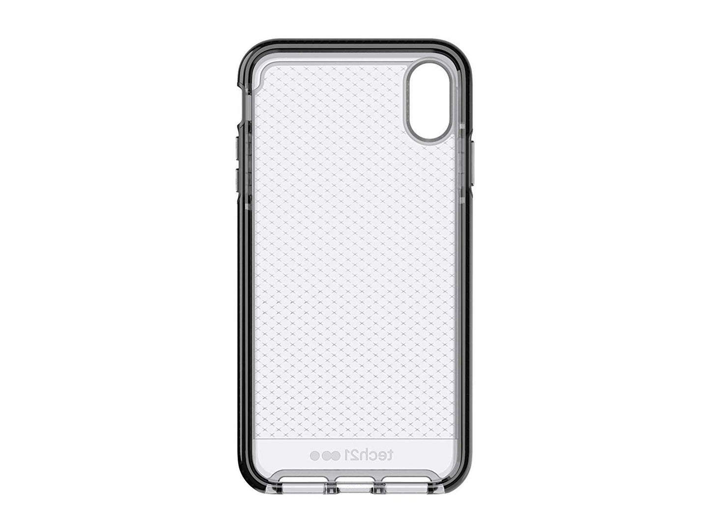 Tech21 Evo Check Case Cover For iPhone XS Max (6.5") - Smokey/Black