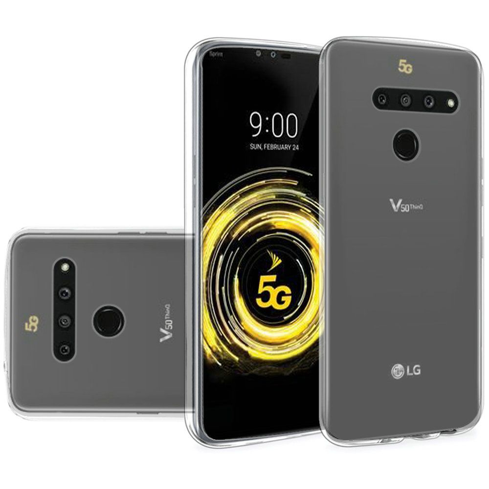 GSA Slim Flexible Candy Case for LG V50 ThinQ - Clear