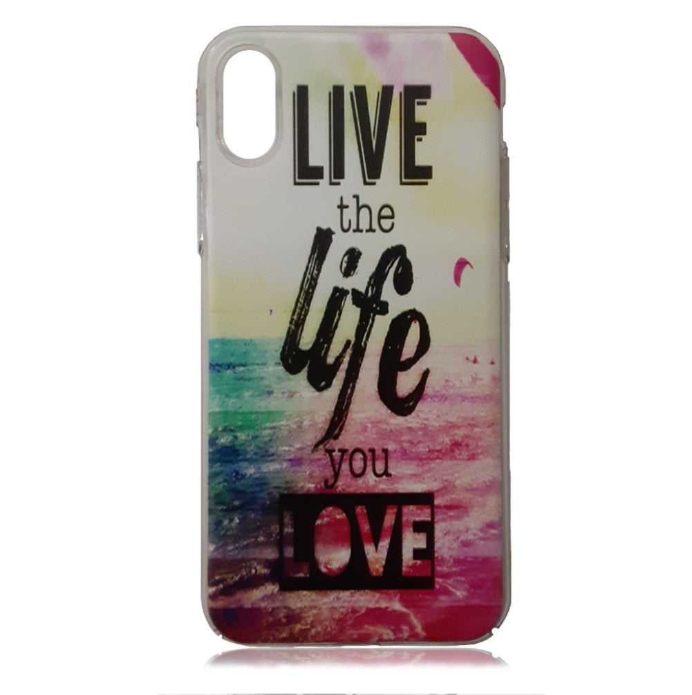 GSA LIVE THE LIFE YOU LOVE Candy Case For iPhone XS Max (6.5")