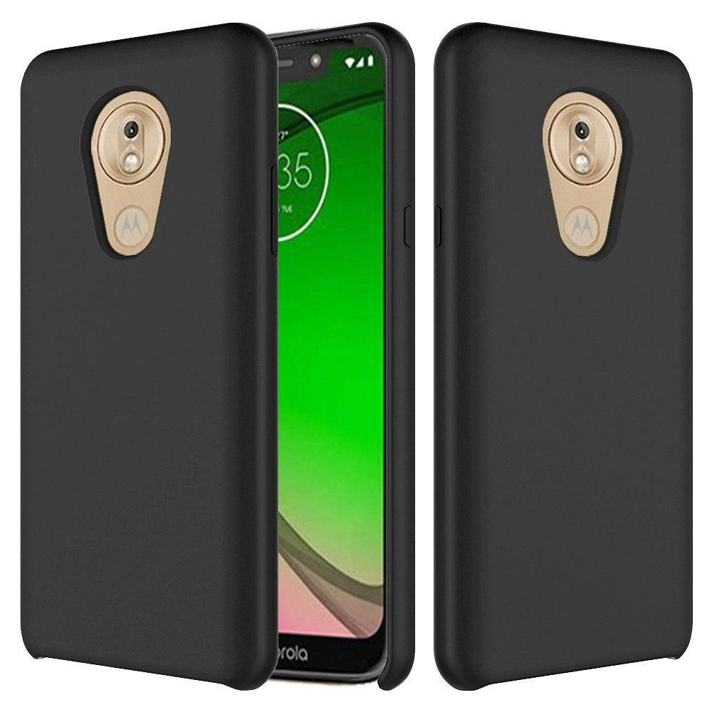 GSA Silicone Candy Case for Motorola Moto G7 Play, XT1952 Black
