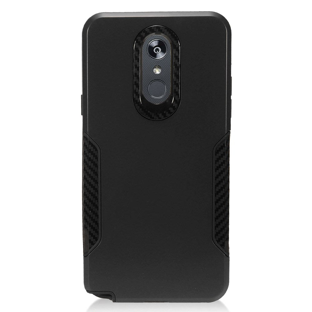 GSA Carbon Hybrid Case For LG Stylo 5, LM-Q720 - Black