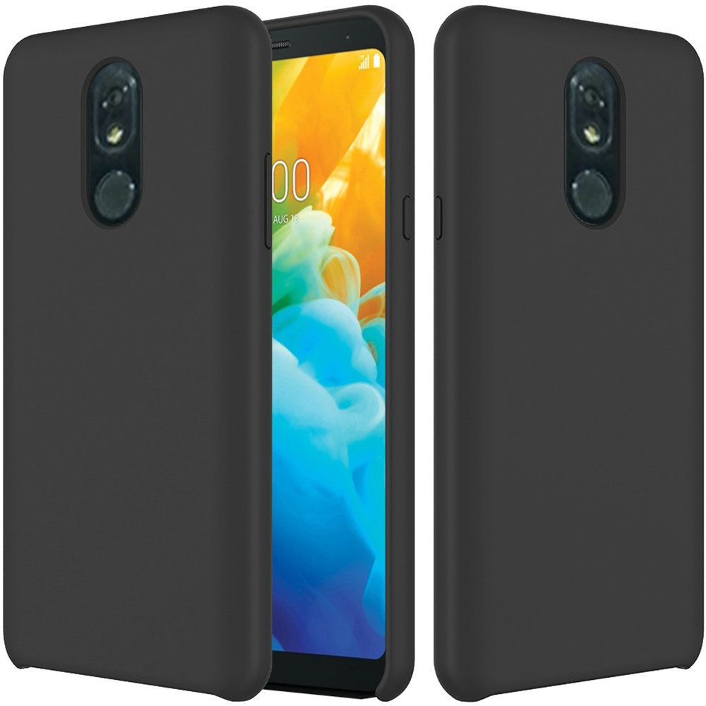 GSA Slim Simple Made Silicone Protective Case For LG Stylo 5 - Black