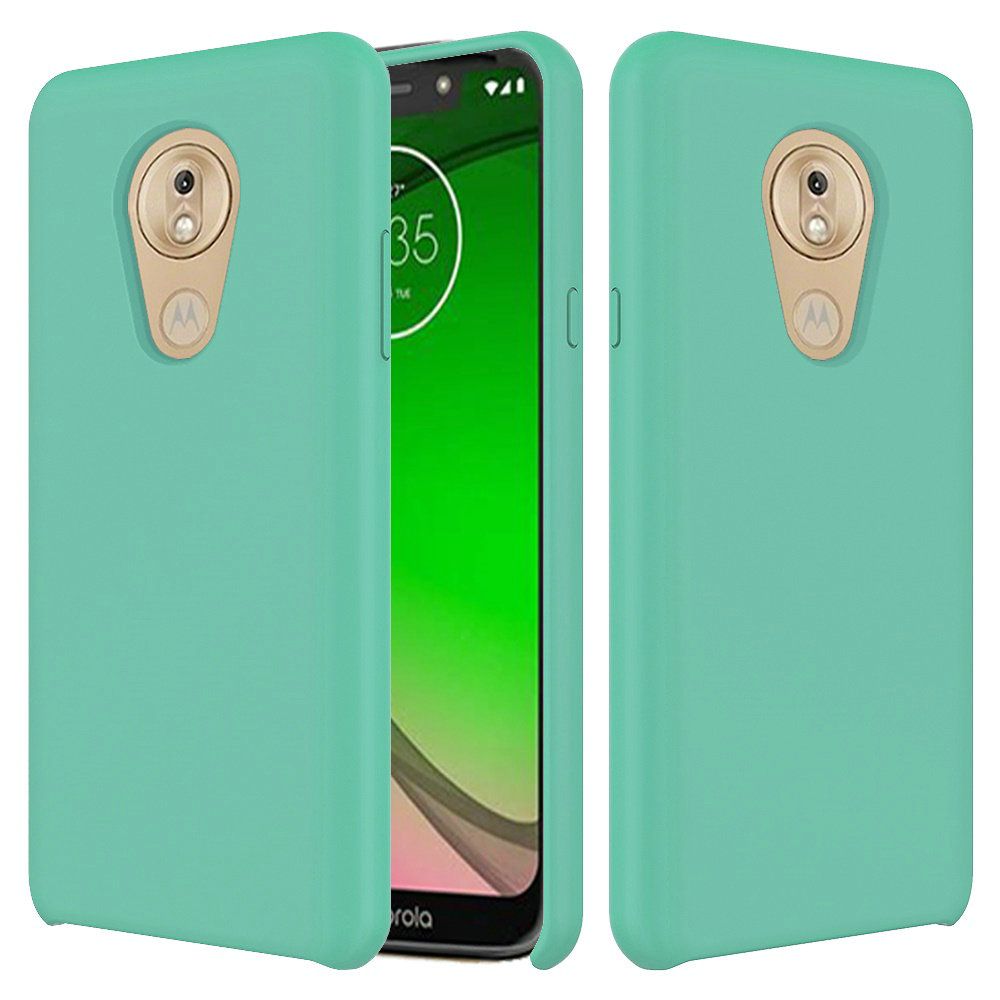 GSA Simply Made Silicone Candy Case for Moto G7 Play, XT1952 - Mint