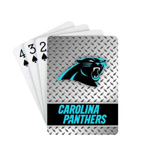 PSG NFL Carolina Panthers Diamond Plate Playing Cards