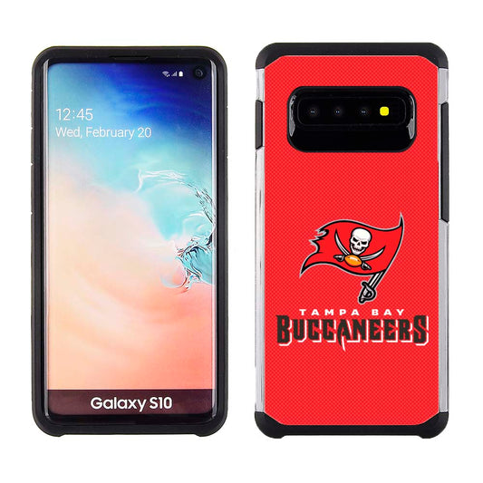PBG NFL Tampa Bay Buccaneers Textured Case for Samsung Galaxy S10 (6.1")